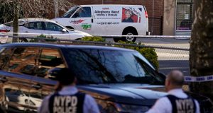 Brooklyn Subway Shooter Linked to U-Haul Van Rental Police officers investigate a smoke-filled Brooklyn subway car after a rush-hour shooting left passengers fleeing onto the platform.