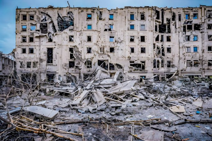 44 Cultural Workers Killed in Gaza Since Start of Israeli Invasion Rubble of the Great Omari Mosque in Gaza City after an airstrike, with debris scattered around the ancient structure.