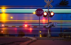 Train Slams Into Minibus, Kills Six in Chile A damaged minibus sits at a railroad crossing in Chile's Bío-Bío Region after a train collision killed six people.