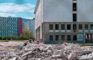 Morocco 2023 Quake Kills 2,012 in Atlas Fault Zone Collapsed stone houses in Chichaoua Province after the 2023 Morocco earthquake
