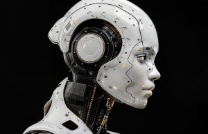 Sleek humanoid robot sprints along Beijing course, limbs pumping, leaving human runners far behind on a sunny race day.