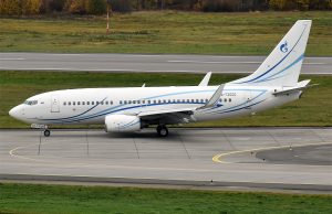 Gazpromavia Superjet Crash Kills Three Crew A Sukhoi Superjet 100 aircraft on a runway with Gazpromavia livery, before the fatal crash near Kolomna.