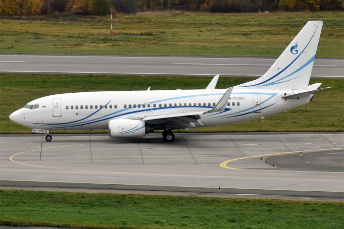 Gazpromavia Sukhoi Superjet 100 Crashes in Russia Killing Three Crew Members A Sukhoi Superjet 100 aircraft on a runway with Gazpromavia livery, before the fatal crash near Kolomna.