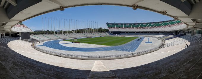 Security Barrier Collapse Kills Three at Algerian Soccer Stadium Celebration Emergency responders tend to injured fans near a collapsed security barrier at the Stade du 5 Juillet in Algiers.