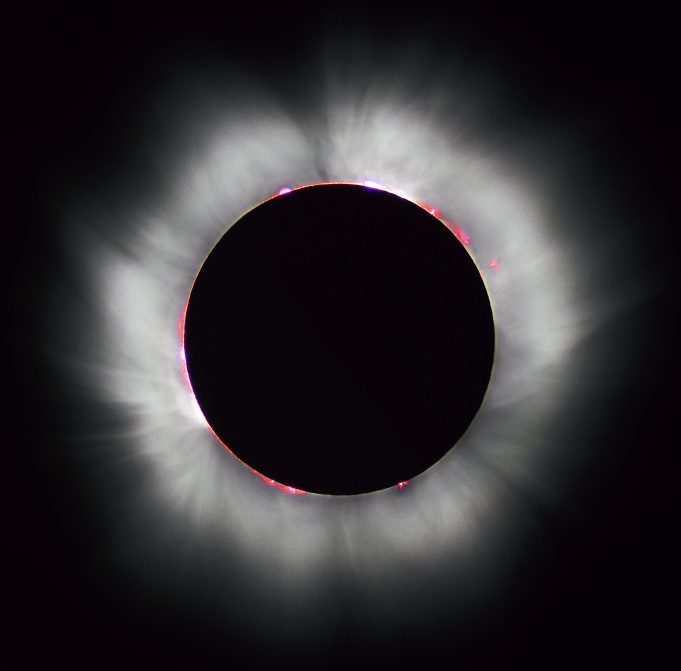 Partial Solar Eclipse Visible in Antarctica and South Pacific Ocean Regions Astronomers in parkas watch the Moon bite into the Sun's disk above Antarctic ice, with cameras and telescopes trained skyward.