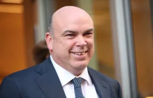 Mike Lynch Arrested Over £5bn Autonomy Fraud Scheme British tech tycoon Mike Lynch leaves Westminster Magistrates' Court after posting £10 million bail