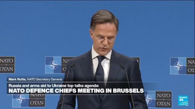 Nato Defense Chiefs Brussels March 2022 NATO defense chiefs gathered around a map in Brussels, planning new deployments along the alliance's eastern frontier.