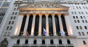Industrial Shares Gain Strength: Stock Market Rally Broadens New York Stock Exchange Building