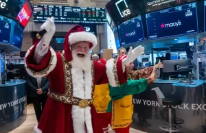Global stock markets slip on Christmas Eve Nyse Trading Floor Christmas Eve