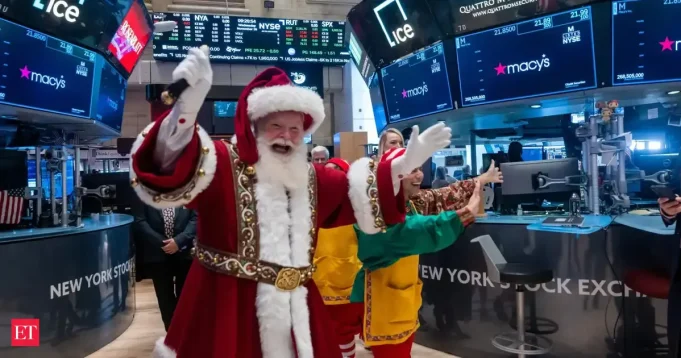 Nyse Trading Floor Christmas Eve Nyse Trading Floor Christmas Eve
