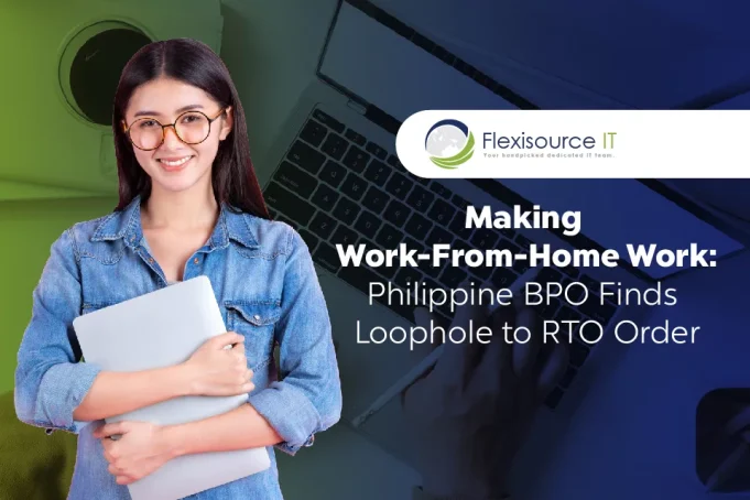 Filipino BPO employees working from home on laptops during the Luzon enhanced community quarantine.