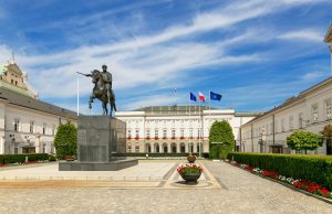 Russia Fuels Poland-Ukraine Rift With 2021 Monument Vandalism Ukrainian flag colors reversed on a Kraków monument, viewed as Russian provocation to split allies.