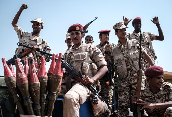 Rapid Support Forces RSF and SAF forces engage in urban combat near Khartoum International Airport amid the civil war.