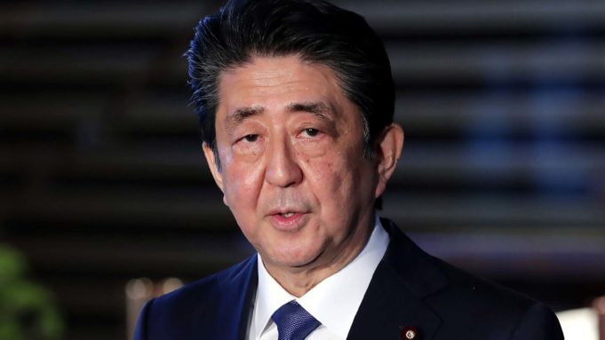 Shinzo Abe Coronavirus Stimulus Announcement Shinzo Abe Coronavirus Stimulus Announcement