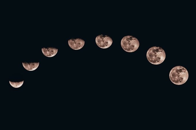 A triangular formation of three dots visible in the lower right quadrant of the lunar sky in a 1972 Apollo 17 photograph, now under government investigation.