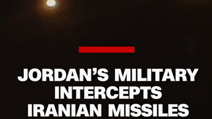 Jordan Military Intercepts Five Iran Missiles Jordan Military Intercepts Five Iran Missiles